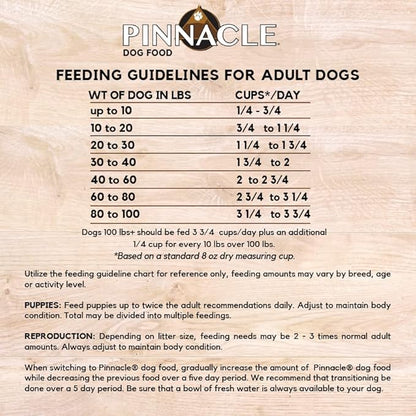 Pinnacle Pet Pinnacle Turkey & Pumpkin Dry Dog Food 22 lb, Infused with Broth