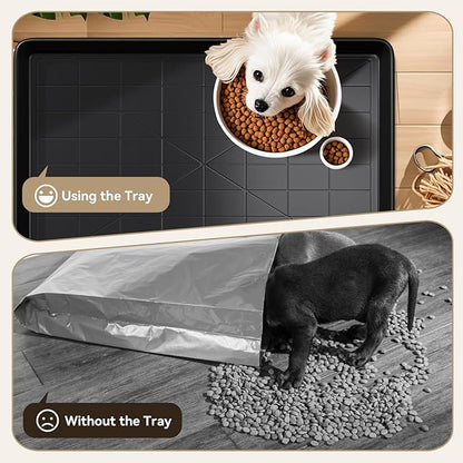 32" Dog Crate Tray Replacement fit for Metal Dog Crate Dog Cage Pans Plastic Tray