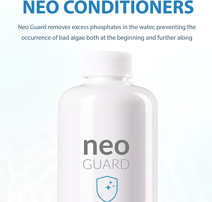 Neo Guard - Phosphate Remover & Algae Prevention Solution for Aquariums - Prevents Algae Growth, Removes Excess Phosphates, Maintains Clear Water - Water Conditioner for Aquarium Tank - 1000ml