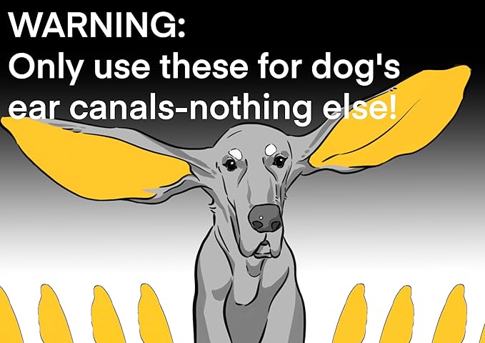 Dog Ear Canal Wipes - Plant-Based Hypoallergenic Pet Grooming Wipes - Free Cleaning Wipes for Dogs and Cats - Sensitive Skin Moist Wipes - Earth Friendly Biodegradable Pet Wipes