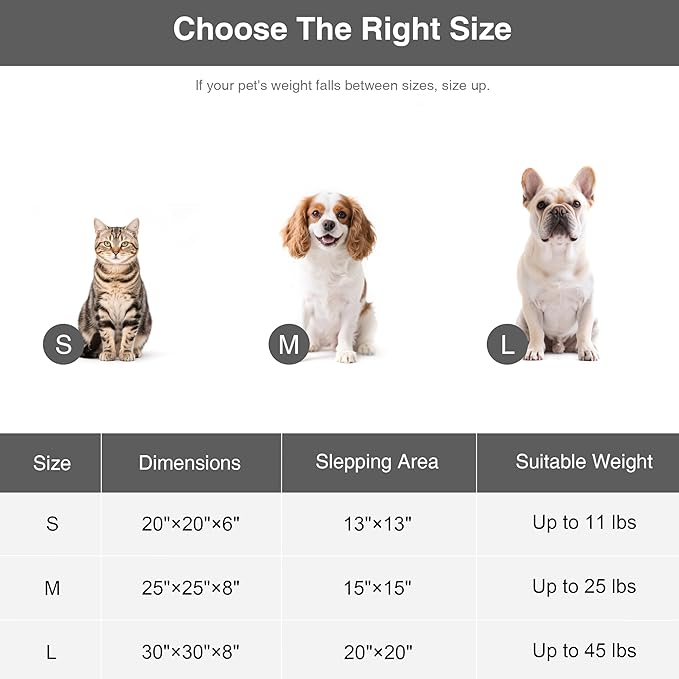 Love's cabin Round Donut Cat and Dog Cushion Bed, 30in Pet Bed for Medium or Large Dogs, Anti-Slip & Water-Resistant Bottom, Soft Durable Fabric Pet beds, Washable Calming Cat & Dog Bed Burlwood