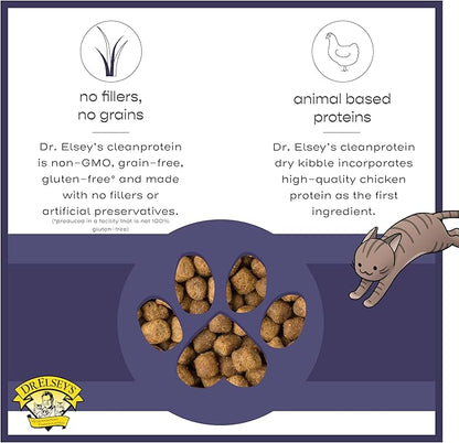 Dr. Elsey's cleanprotein Chicken Cat Kibble 2 lb. Bag