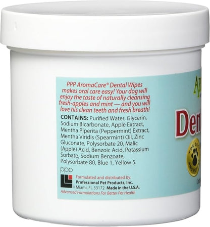 PPP Pet Aroma Care 100 Count Dental Wipes