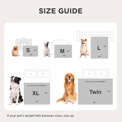 Bedsure Waterproof Dog Blankets for Small Dogs - Soft Puppy Cat Blanket Corduroy Fleece Washable, Cozy Calming Reversible Furniture Protection for Pet Kitten Doggy,25"x35", Navy Blue