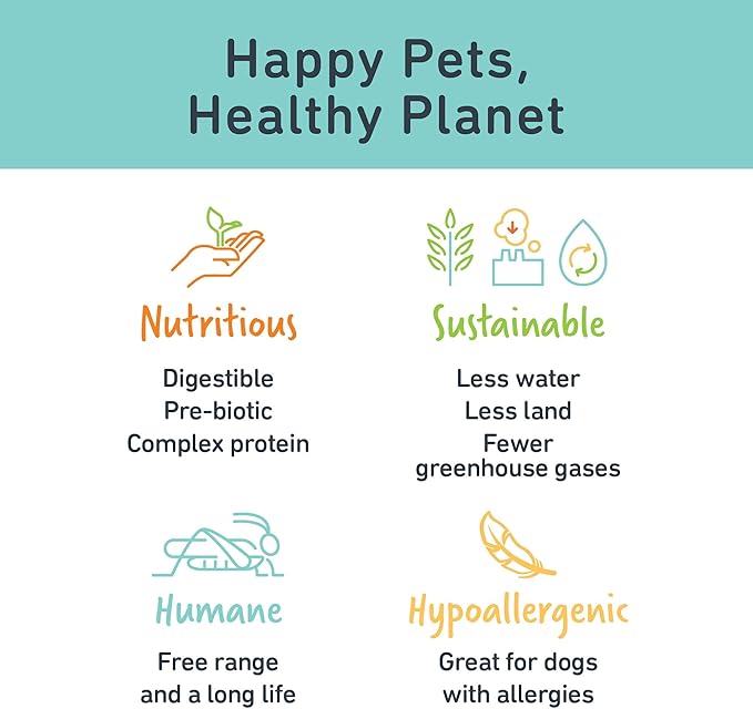 Jiminy's Original Cricket Cookie Dog Treat, Hypoallergenic, 5oz, Peanut Butter & Pumpkin (Pack of 1)