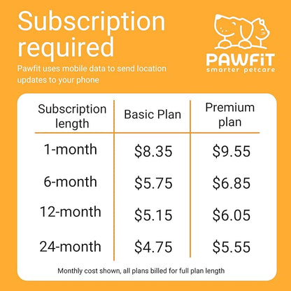 3s GPS Tracker for Dogs Up to 30-Day Battery Life, Waterproof Pet Health Monitor | Live Location Tracking | Unlimited Range | Escape Alert | Remote Voice Recall | Fits for Dogs & Cats (7 lbs)