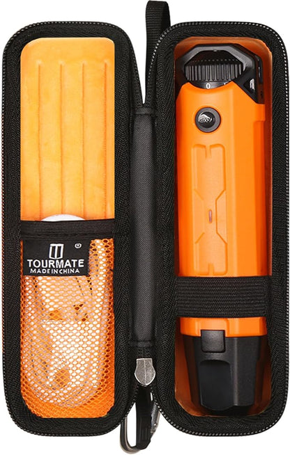 Hard Storage Case for Casfuy Dog Nail Grinder - Travel Case for Enhanced Pet (Only Case) (Orange)