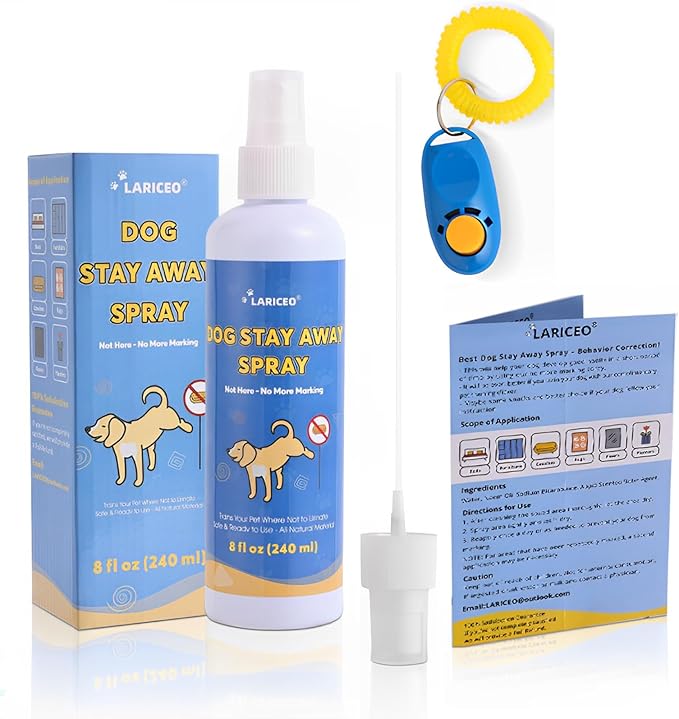 8oz Not Here Dog Spray for Dogs to Stop Peeing, Dog Stay Away Here No More Pee, Pet No More Marking for Indoors & Outdoor Use
