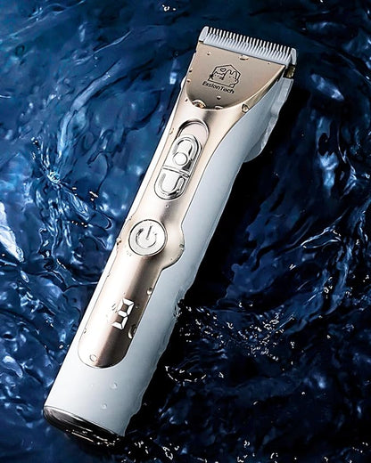 Dog Hair Clippers for Grooming Kit at Home Paw Trimmer Pet Grooming Clippers for Dog Professional Thick Hair Low Noise Cordless Pet Tools for Small & Large Dogs Cats (2in1)