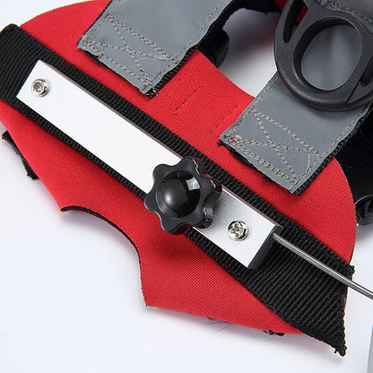 2 Size, Small, Medium, Large Dogs, Upgrade Version, Ring Harness for Blind Dog, Anti-Collision Ring for Blind Dogs RedUp Small