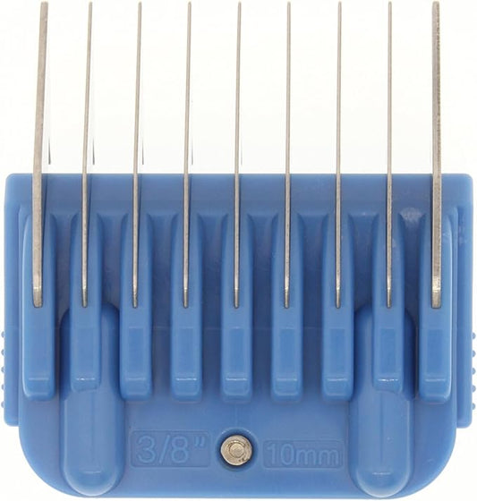 10mm 3/8" Animal Clipper Guard Attachment (Not Compatible on 5-in-1 Blade) for A5 Series Clippers |Stainless Steel Blade for Dog Groomers| Snap-On/Off Guard Combs for Dog Grooming (Standard COMB10MM)