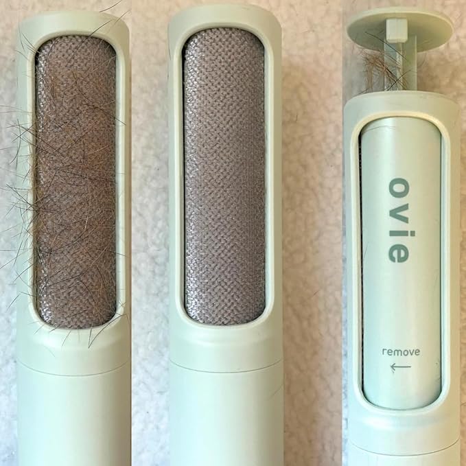 Soothing Dog Brush - Anxiety Relief Grooming Brush - Self Cleaning Calming Slicker Brush for Grooming Pets - Brushes for Long Short Haired Dogs - Deshedding Brush - Portable and Travel Friendly