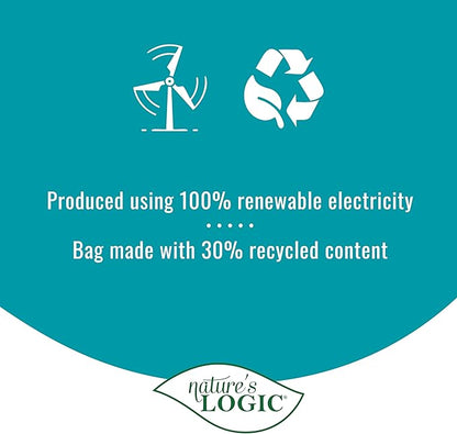 NATURE'S LOGIC Dry Dog Food - 100% Natural - No Synthetics - for All Ages, Sizes, Breeds - Free from Common Allergens, High Protein - Lamb Meal Feast, 13lbs