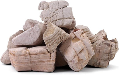 2-4 Inches Natural Pagoda Rock 10 PCS Aquarium Rocks for Aquascaping, Aquarium Landscaping, Terrariums, Fish Tank Decoration, Vivariums, Paludarium, Reptile and Amphibian Enclosures