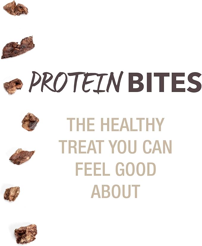 K9 Natural - Grain Free Air Dried Dog Treat Protein Bites - Beef Lung, 2.1oz