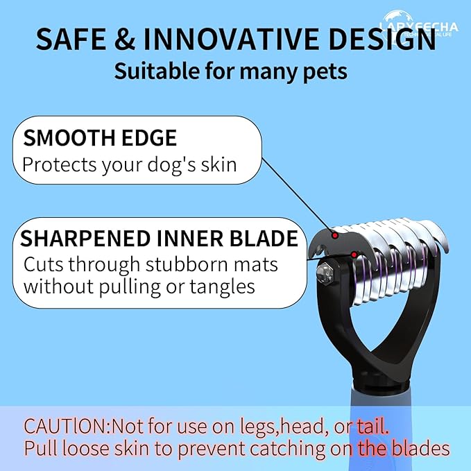 Self Cleaning Slicker Brush for Cats & Dogs, 2 Sided Deshedding Grooming Pawmingle Cat Brush, Dog Brush for Shedding, Deshedding Brush, Hair Brush Puppy Brush for Haired Dogs, Pet Supplies Accessories