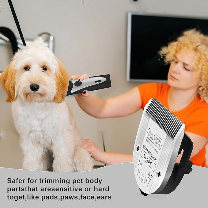 5 in 1 Replacement Blades Compatible with Wahl Bravura .Chromadoï¼_reativaï¼_igura Dog Clippers for Dogs Grooming-(1PC)