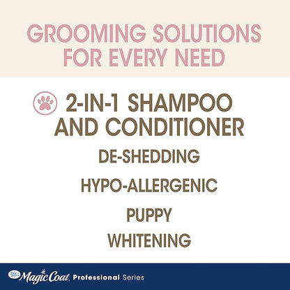 Four Paws Magic Coat Professional Series Nourishing Oatmeal 2 in 1 Dog Shampoo and Conditioner, 16 oz.