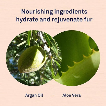 Petpost | Argan Shampoo for Dogs - Naturally Heals, Protects, & Rejuvenates Dog Dry Skin & Coat - Argan Oil and Aloe Formula 8 oz.