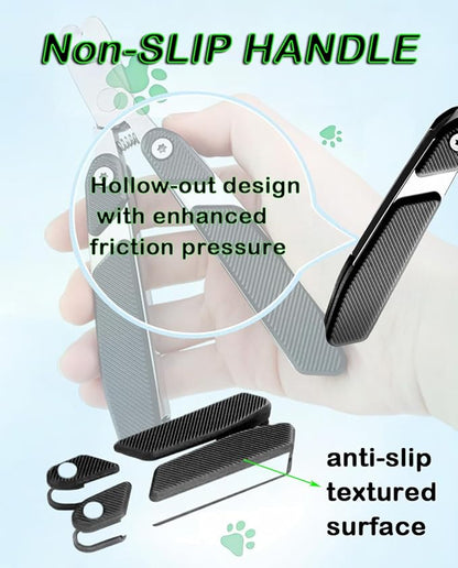Portable Dog Nail Clippers with Foldable Design Cat Nail Trimmer