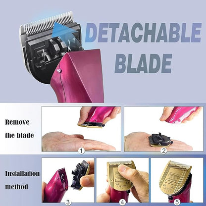 Adjustable 5 in 1 Blades Compatible with WAHL Arco,Bravura .Chromadoï¼_reativaï¼_igura Dog Clippers for Dogs Grooming(Gold/3PC)