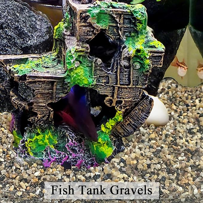 20lbs Fish Tank Sand, 1/16 inch Small Aquarium Gravel. Decorative Pea Gravel River Rocks for Air Plants, Vase Fillers, Landscaping and Succulent Soil Cover
