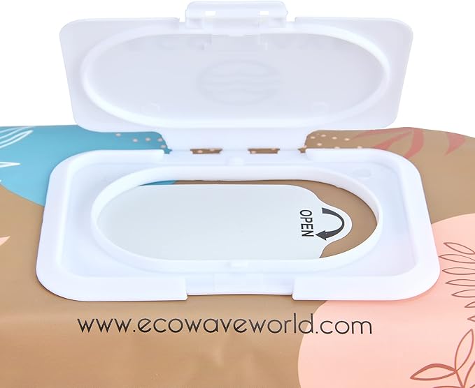 Eco Wave Hypoallergenic Plant-Based Pet Wipes, Dog and Cat Grooming Wipes for Face, Ears, Body, Butt, and Paws, Fragrance Free, Compostable, 400 Count