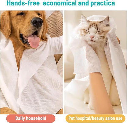 6 Pack Disposable Dog Towel,Soft Large Dog Bath Towels Made of Microfiber for Drying Dogsï¼_ats (6)