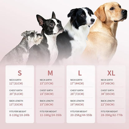 Dog Shirt, Lightweight Breathable Dog Cooling Vest Sun Protection Pet T-Shirts Quick Dry Soft Stretchy Reflective Label Pet Clothes - Small Medium Large Dogs (Brier Rose 1PC, Small)