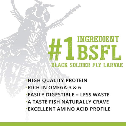 Fluval Bug Bites Bottom Feeder Fish Food, Granules for Small to Medium Sized Fish, 1.60 Oz., A6586 (Pack of 2)