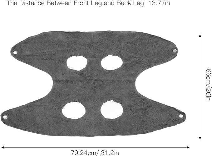 Dog Grooming Hammock, Breathable Soft Comfortable Safety Dog Grooming Washable for Cleaning Teeth for Nail Trimming for Taking Medicine(Grey, L)