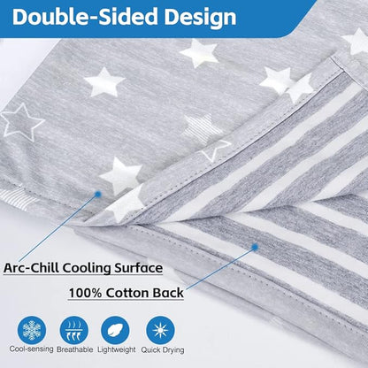 ARGOPET Dog Cooling Blanket 28 * 21inch Lightweight Self Cooling Blanket Bed Cover for Dog Cat Summer Blanket &Ice Silk Cooling Pet Blanket Throw Blanket for Kennel Sofa