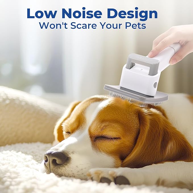 Dog Grooming Kit with Vacuum Clippers: Dog Vacuum for Shedding Grooming with Pet Hair Trimmer - 3L Pet Grooming Vacuum for Dogs Low Noise