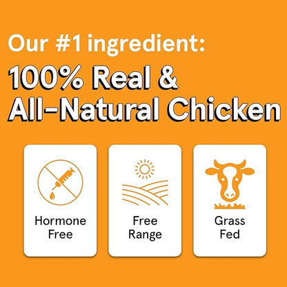 Real Meat Dog Treats - Three 12oz Bag of Bite-Sized Air-Dried Venison & Chicken Jerky for Dogs - Grain-Free Jerky Dog Treats With 95% Human-Grade, Free-Range Venison & Chicken - All-Natural Dog Treats