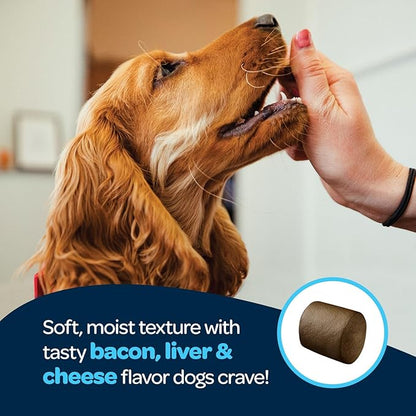 12-in-1 Complete Multivitamin for Dogs | Dog Multivitamin Chewable with Glucosamine Chondroitin & Digestive Probiotics for Dogs of All Ages and Sizes | NASC Certified & Made in The USA | 60 Chews