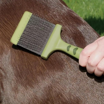 Coastal Pet Safari Dog Flexible Slicker Brush - Dog Brush for Shedding - Undercoat Rake and Grooming Brush for Small and Medium Dogs - Small