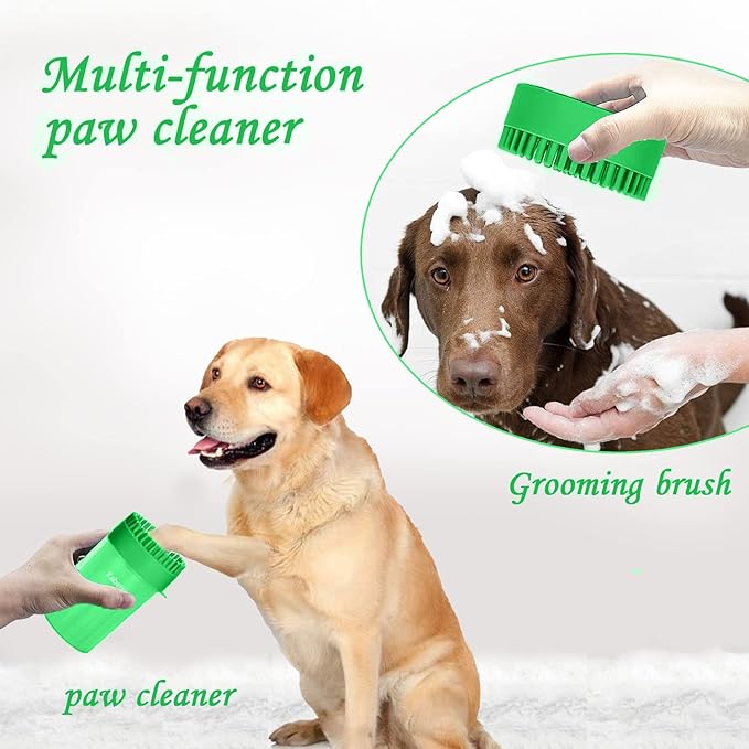 Dog Paw Cleaner for Large/Extra Large Breeds - Pet Foot Washer Cup