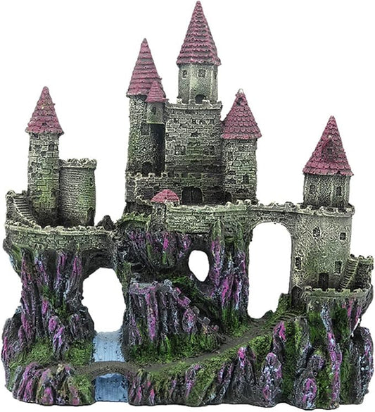 Aquarium Resin Ship Ornament,Shipwreck Fish Cylinder Decoration Rockery is Suitable for Fresh Water Seawater Aquarium Decoration