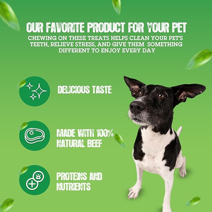 (2 Pack) Nature's Own Pet Chews Moo Cheeks Bag Treat, 8 oz