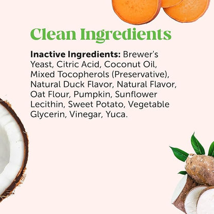 Pet Honesty Grass Green - Pee Grass Spot Saver Caused by Dog Urine, Gut Health Probiotics, Dog Urine Neutralizer for Lawn, Grass Burn Spot Chews, Cranberry, Apple Cider Vinegar, Dog Rock (Turkey 90ct)