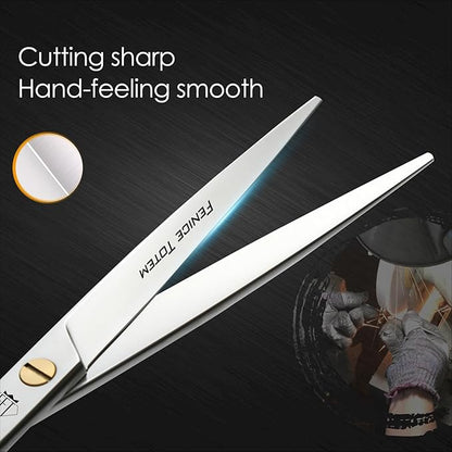Dog Grooming Scissors: 7.0" Pet Shears Made Of Japanese VG10 Advanced Stainless Steel Professional Grooming Scissors for Dogs Cats and Other Pets