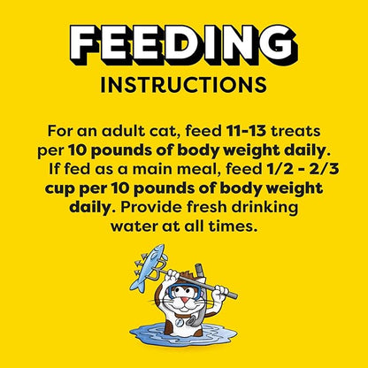 Temptations Classic Crunchy and Soft Cat Treats Tempting Tuna Flavor, 16 oz. Tub