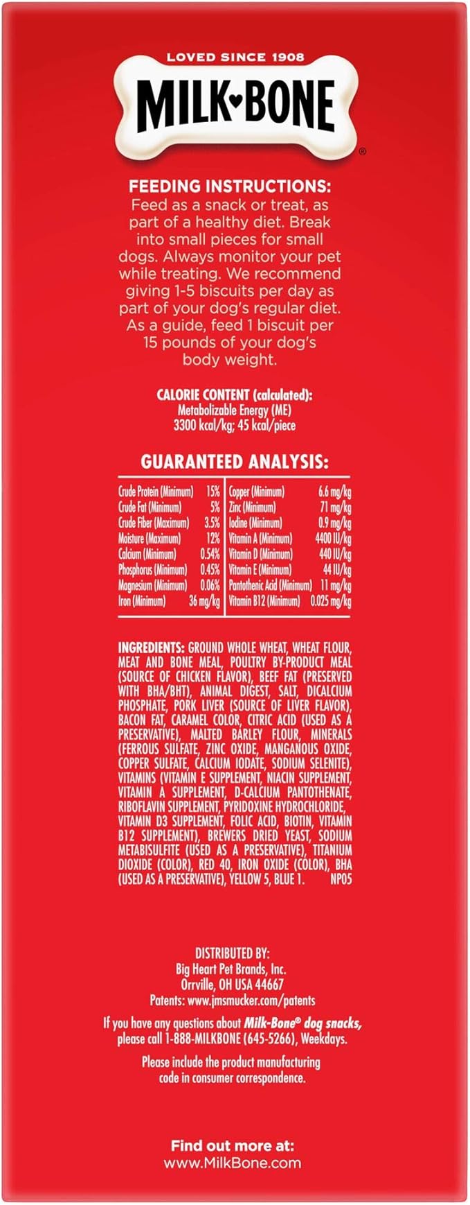 Milk-Bone Gravy Bones Dog Treats with 4 Savory Meat Flavors Coated in Gravy, 60 Ounce (Pack of 3)