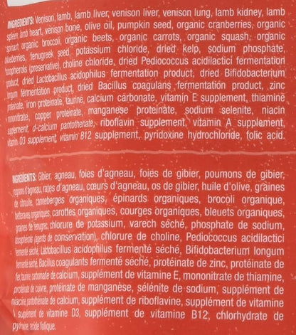 Stella & Chewy's Freeze Dried Raw Dinner Patties  Grain Free Dog Food, Protein Rich Venison Blend Recipe  14 oz Bag