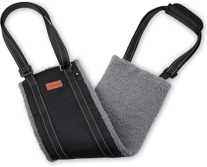 LOOBANI Portable Dog Sling for Back Legs, Hip Support Harness to Help Lift Dogs Rear for Canine Aid and Old K9 Cruciate Ligament Rehabilitation