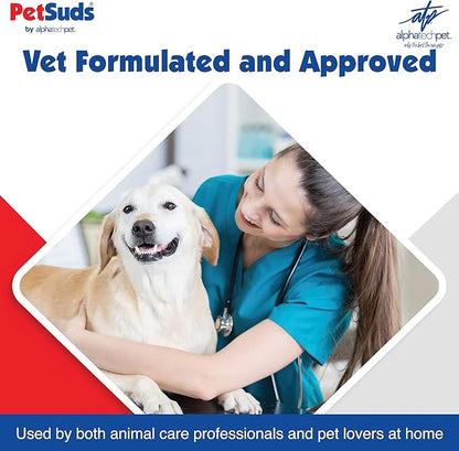 Probiotic Shampoo and Conditioner for Dogs, 16 oz Lavender Scented - Helps with Hotspots, and Dry, Oily Skin - Hypoallergenic, Sulfate Free, No Synthetic Perfumes or Dyes