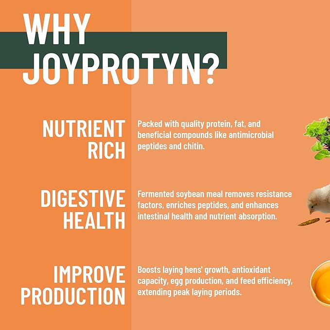 5LB Non-GMO Dried Black Soldier Fly Larvae for Chicken  85X More Calcium Grubs Than Mealworms for Strong Eggshells & Healthy Growth - High Protein for Chickens, Birds, Ducks, Geese & Pets