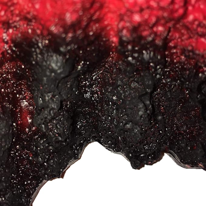 Tank Decoration Volcano Ornament Lava Explosion Look Aquarium Decorations with Multi-Color LED Spotlight for Fish Tank (M)