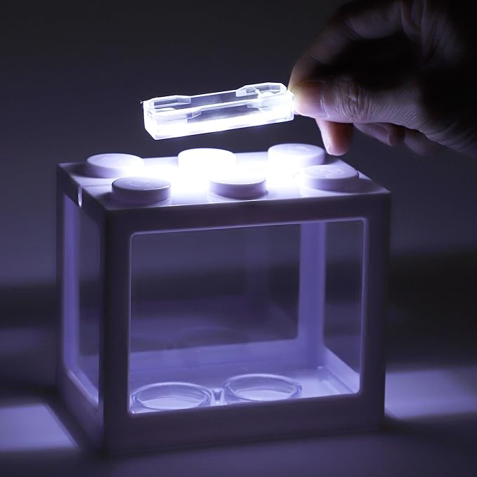 Mini Aquarium Lamp, USB Aquarium Light, LED Desktop Fish Tank Light, Small Decoration Aquarium Light, Aquarium Accessories, White Light