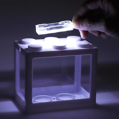 Mini Aquarium Lamp, USB Aquarium Light, LED Desktop Fish Tank Light, Small Decoration Aquarium Light, Aquarium Accessories, White Light